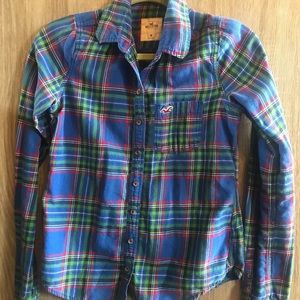Hollister flannel shirt